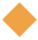 Orange diamond icon