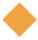 Orange diamond icon
