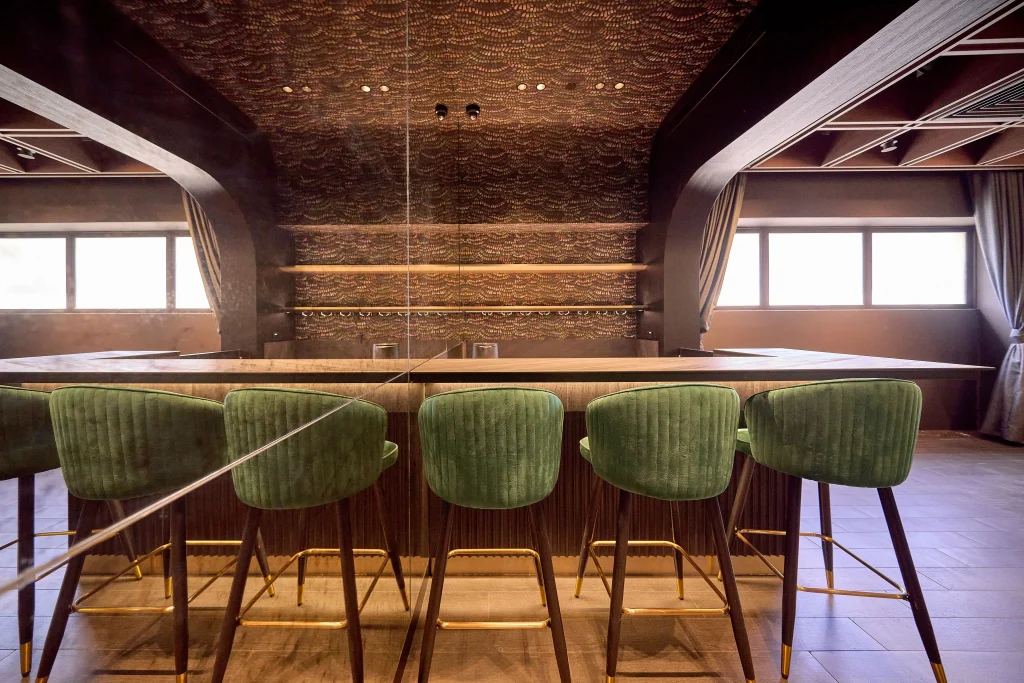 Private sitting area in our partnered establishment for Wine Tasting in Singapore