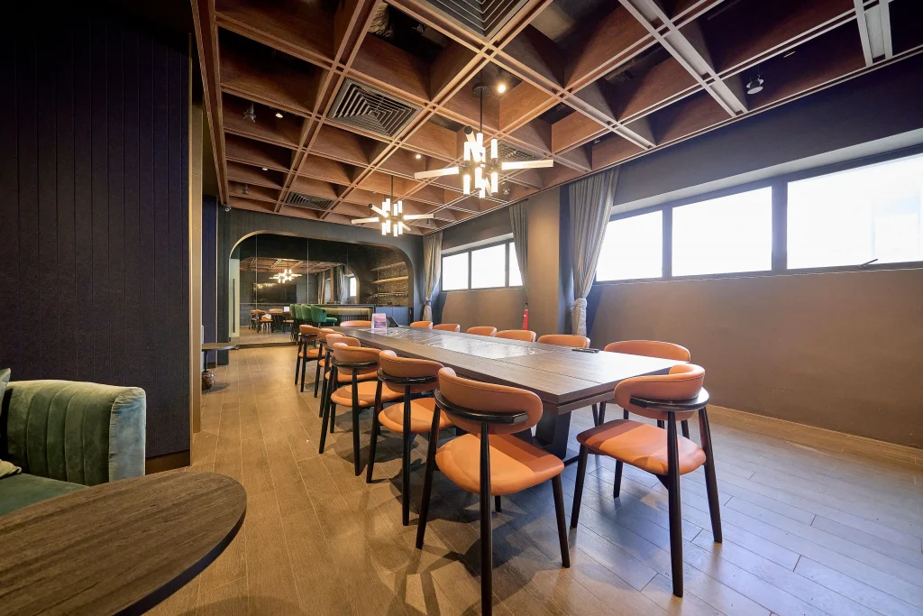 Private sitting area in our partnered establishment for Wine Tasting in Singapore