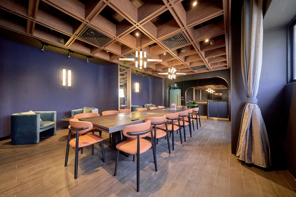 Private sitting area in our partnered establishment for Wine Tasting in Singapore